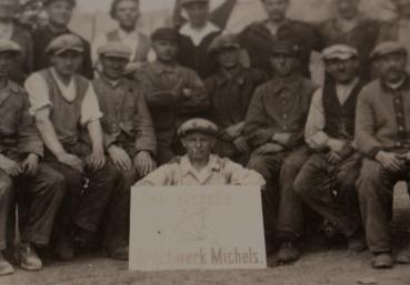 Preview: original Foto - Gruppenfoto Brechwerk Michels - Mayen